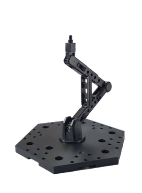 【自营】万代 ACTION BASE 5高达支架地台展示台黑色模型玩具活动