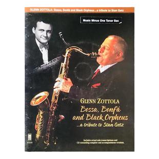 格伦 兹特拉 黑色奥菲斯 高音萨克斯附CD MMO原版乐谱书 Black Orpheus for Tenor Saxophone A Tribute to Stan Getz HL00124387