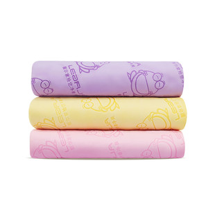 丽尔家多功能鹿皮巾强吸水擦头发干发巾专业运动毛巾户外麂皮巾