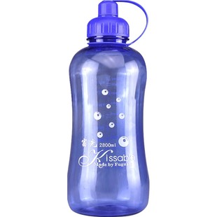 富光超大号水杯户外便携塑料杯带过滤网太空杯耐热防摔水壶2800ml