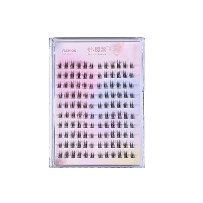 【小樱酱妈生三部曲假睫毛】超自然新手仿真妈生感假睫毛细梗分段