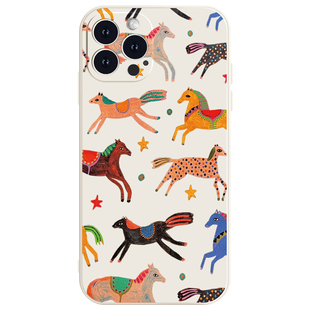 油彩古马~iPhone16苹果17promax小米15华为pura80小众14复古p70适用vivoS30荣耀magic7情侣手机壳oppofindX8s