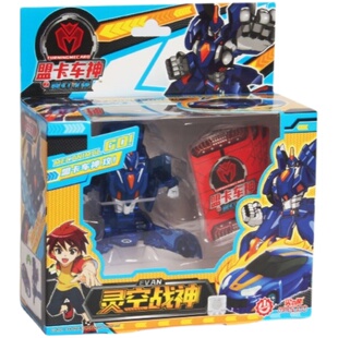 萌盟卡车神之龙兽觉醒白垩战车霸王龙变形恐龙三角龙男孩儿童玩具