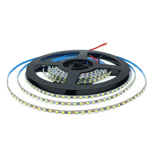 led灯带12v24v2835超窄3mm5mm细灯条线条灯踢脚线灯4000k暖白暖黄