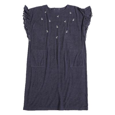 华歌家连衣裙女士家居服睡裙毛巾