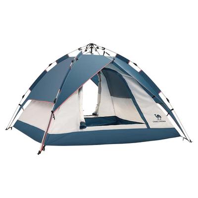 骆驼帐篷户外野营黑胶防晒全自动