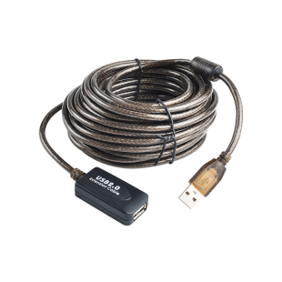 usb延长线10米 USB2.0延长线 10米带信号放大器 无线网卡数据线15