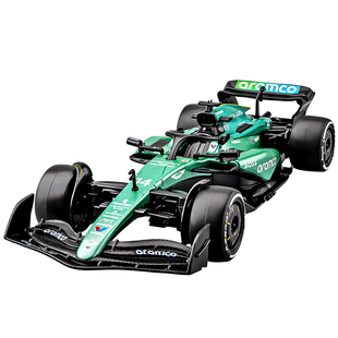 1:24阿斯顿马丁f1方程式赛车模型汽车仿真合金跑车儿童玩具车男孩