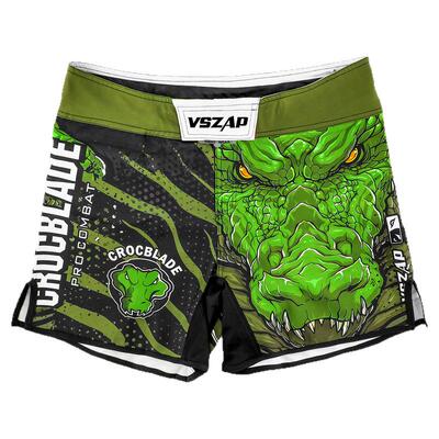 VSZAP鳄霸运动休闲弹力速干短裤男士UFC健身房MMA功夫泰拳击裤子