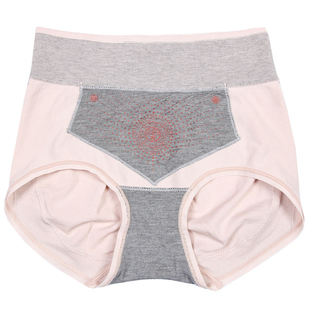 【2条组合】茜专柜疏通宝高腰石墨烯舒适透气女养护暖宫内裤9588