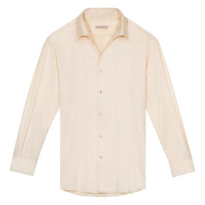 Acmecultum真丝泡泡缎手工衬衫