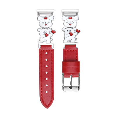 适用oppox2mini表带线条小狗间皮