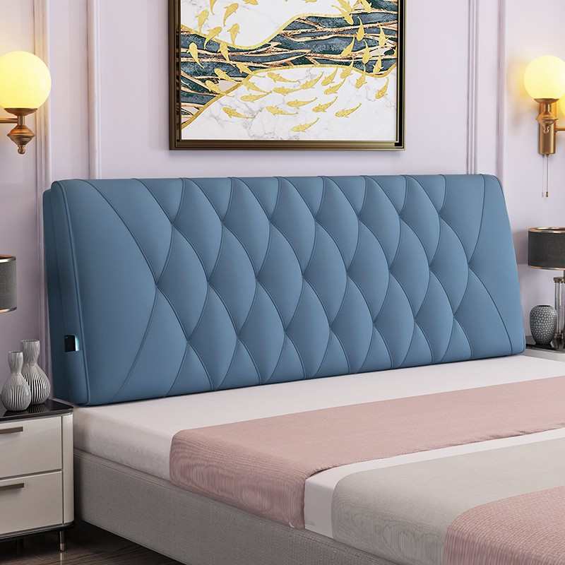 床头靠垫软包床头板双人大靠背床头套罩自粘现代简约可拆洗榻榻米