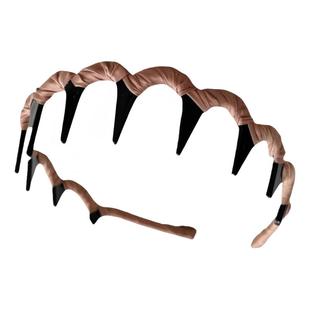 带齿波浪发箍刘海碎发整理神器发卡女2024新款增高颅顶不勒头头箍