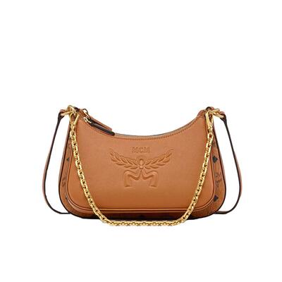 【自营】MCM女士通勤时尚气质单肩手提斜挎包单肩包 MWHFSTA03