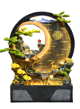 风水招财流水摆件全国送货上门