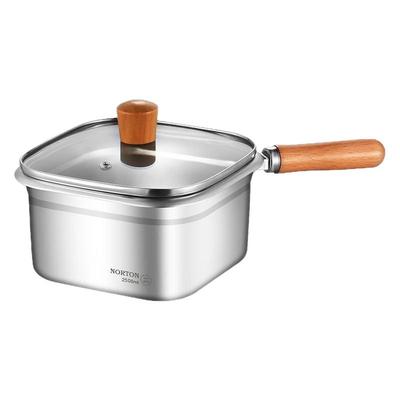 NORTON无涂层不锈钢油炸锅套装