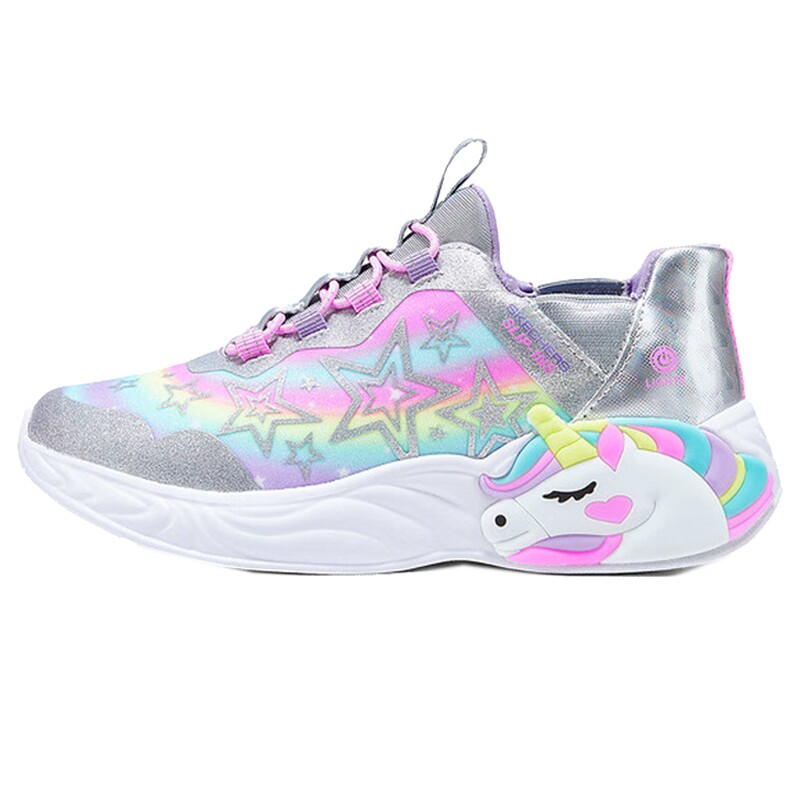 SKECHERS斯凯奇大童 GIRLS 运动休闲鞋302296L-SMLT