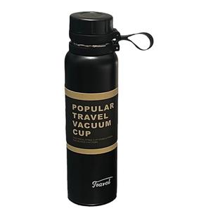 简约大容量保温杯女新款便携带茶隔304不锈钢水杯学生运动杯子男