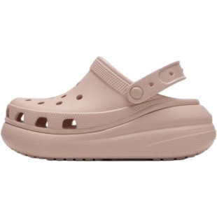 【自营】Crocs卡骆驰男女鞋经典泡芙Clog石英粉舒适简约洞洞鞋
