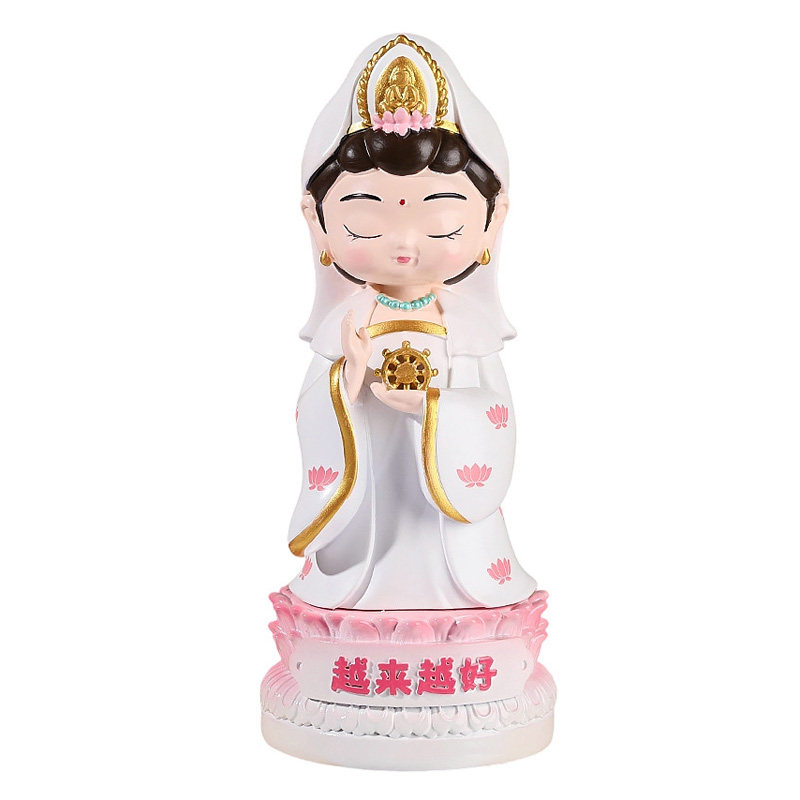观音车载摆件阿弥陀佛汽车装饰品