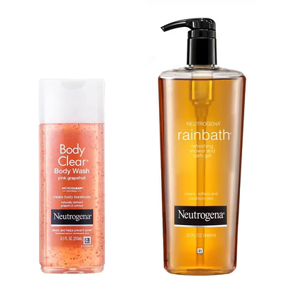 露得清沐浴露控油改善鸡皮痘肌