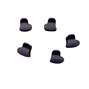 磨砂刘海碎发发夹女侧边公主头抓夹小号边夹迷你爱心夹子头饰发卡