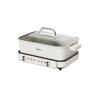 美的鸳鸯锅多功能电火锅