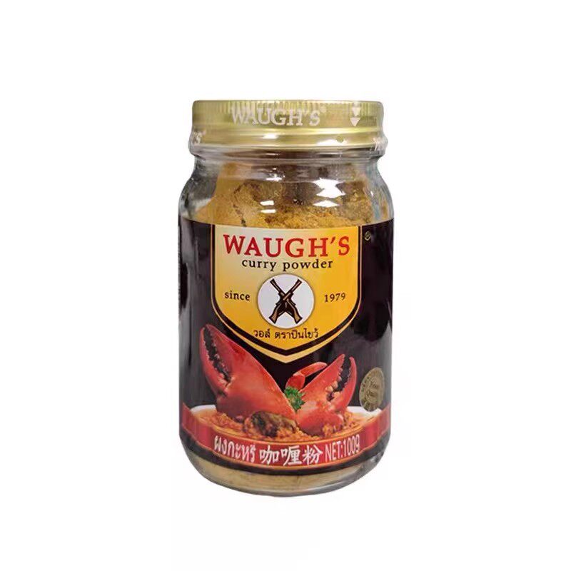 waughs双枪咖喱粉100g泰式微辣