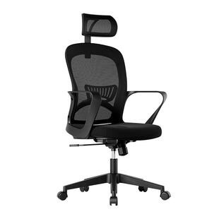 得力普乐士电脑椅办公座椅舒适久坐升降靠背现代简约办公室职员椅