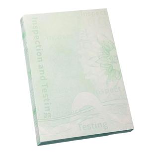 检测报告专用复印纸质检计量实验报告纸A4防篡改防伪底纹审定检验