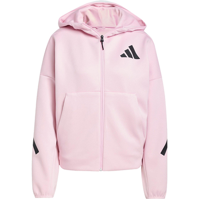 Adidas/阿迪达斯正品新款女士时尚宽松休闲夹克外套JC5393