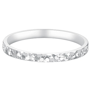 潮宏基至简铂金戒指碎碎冰PT950戒圈指环实心礼物女生日礼物