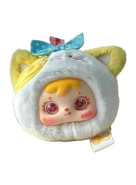 三小毛毛绒玩具盲盒萌趣摆件