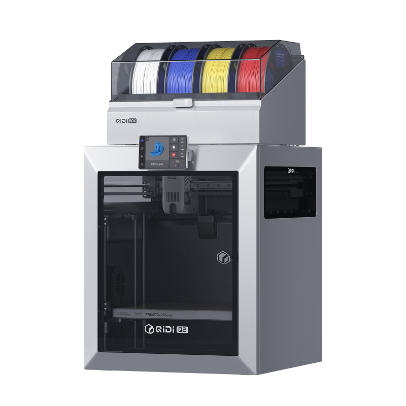 【入门能打工程料】QIDI起迪3D打印机Q2系列 65℃主动腔室加热 立体高速多色大尺寸家用桌面儿童学生教育礼物