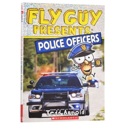 苍蝇小子 警察 英文原版 Fly Guy Presents Police Officers Scholastic Reader 学乐分级小读本2级 英文版 进口英语书籍儿童图书