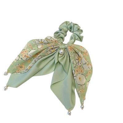 夏天清新蝴蝶结头绳发带女