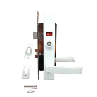 有人无人锁指示锁 火车厕所门锁 卫生间锁显示门锁移动厕所门锁