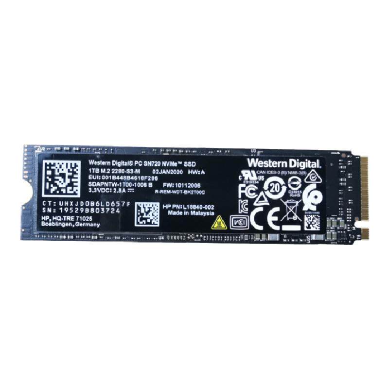 西数SN720 SN850 1T 512G 2T M.2 2280 PCIE NVME黑盘固态硬盘SSD