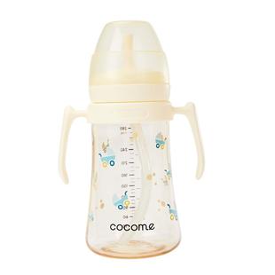 可可萌直饮ppsu奶瓶2岁以上吸管杯喝奶3岁一两岁大龄宝宝儿童水杯