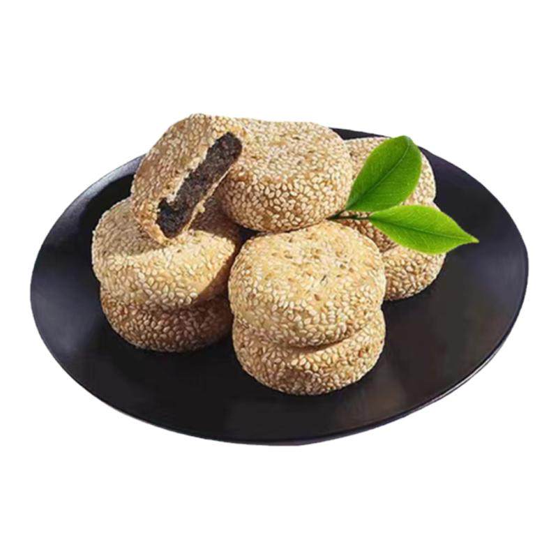 老式麻饼安徽特产整箱两斤装怀旧休闲小零食好吃的点心下午茶点心
