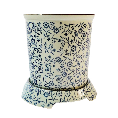 大号陶瓷双筒防霉沥水筷子桶