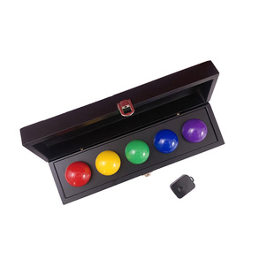 北方魔术道具高科技感应球彩色球 神奇预言球互动mind ball心灵球