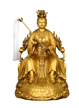 铜九龙九凤地母娘娘皇天后土娘娘