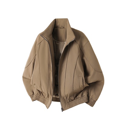 商务复古立领棉服男款冬季潮牌