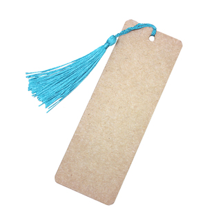 空白书签diy材料包小清新流苏学生用纸质中国风手绘卡片手工自制