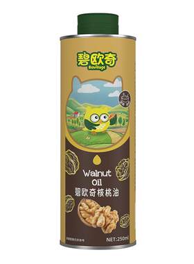 碧欧奇低温冷榨核桃油250ml
