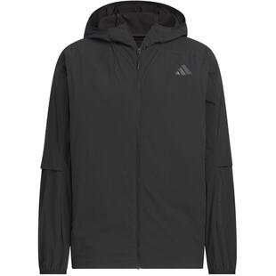 【自营】adidas阿迪达斯男子凉感防晒连帽外套运动梭织夹克KB5157
