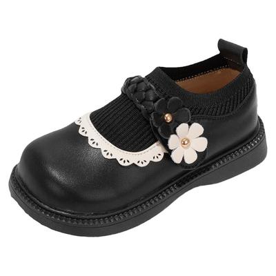 舞玛2025秋季女童公主小皮鞋