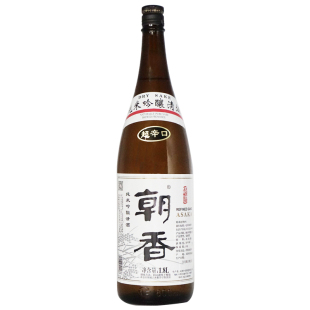 朝香清酒 纯米吟酿酒超辛口 清酒 米酒 1.8L 国产清酒 酒厂直发